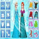 Elsa & Anna's Icy Dress Up